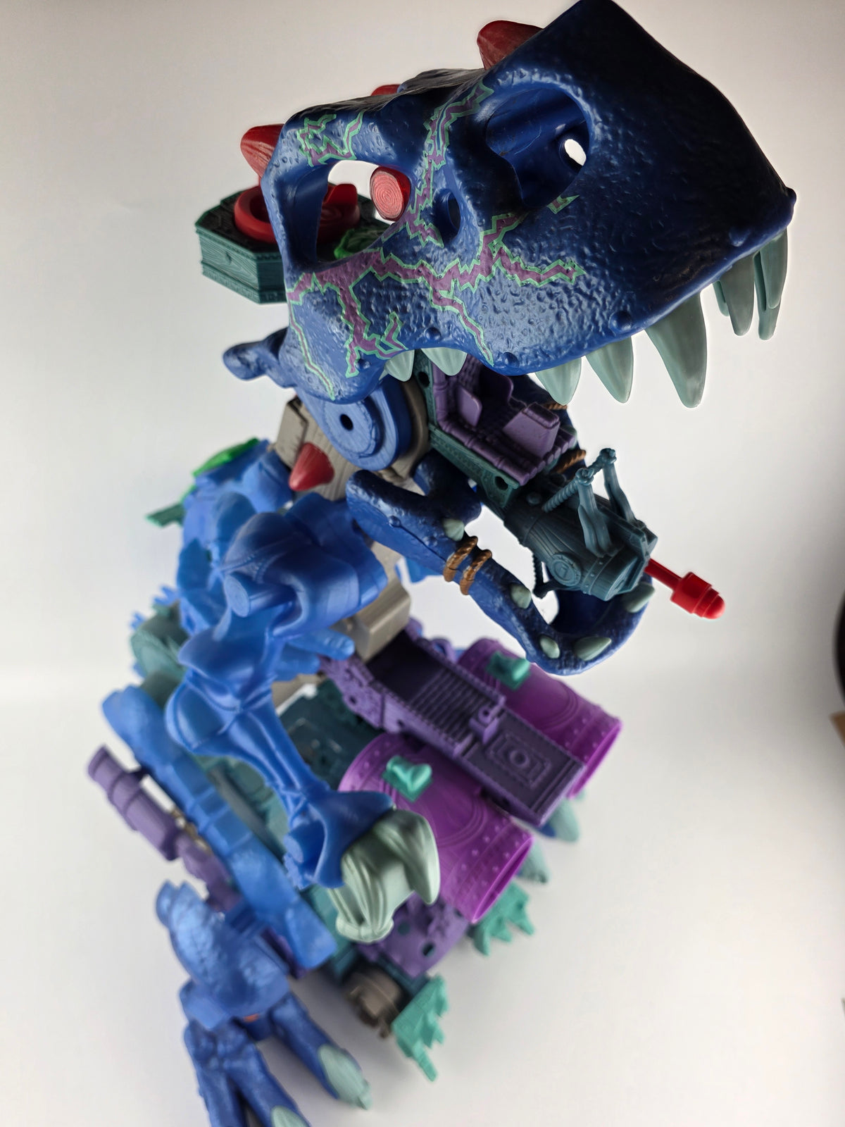 Imaginext Ultra T-Rex Dinosaur Playset 2015 with Lights, Sounds, and Figures