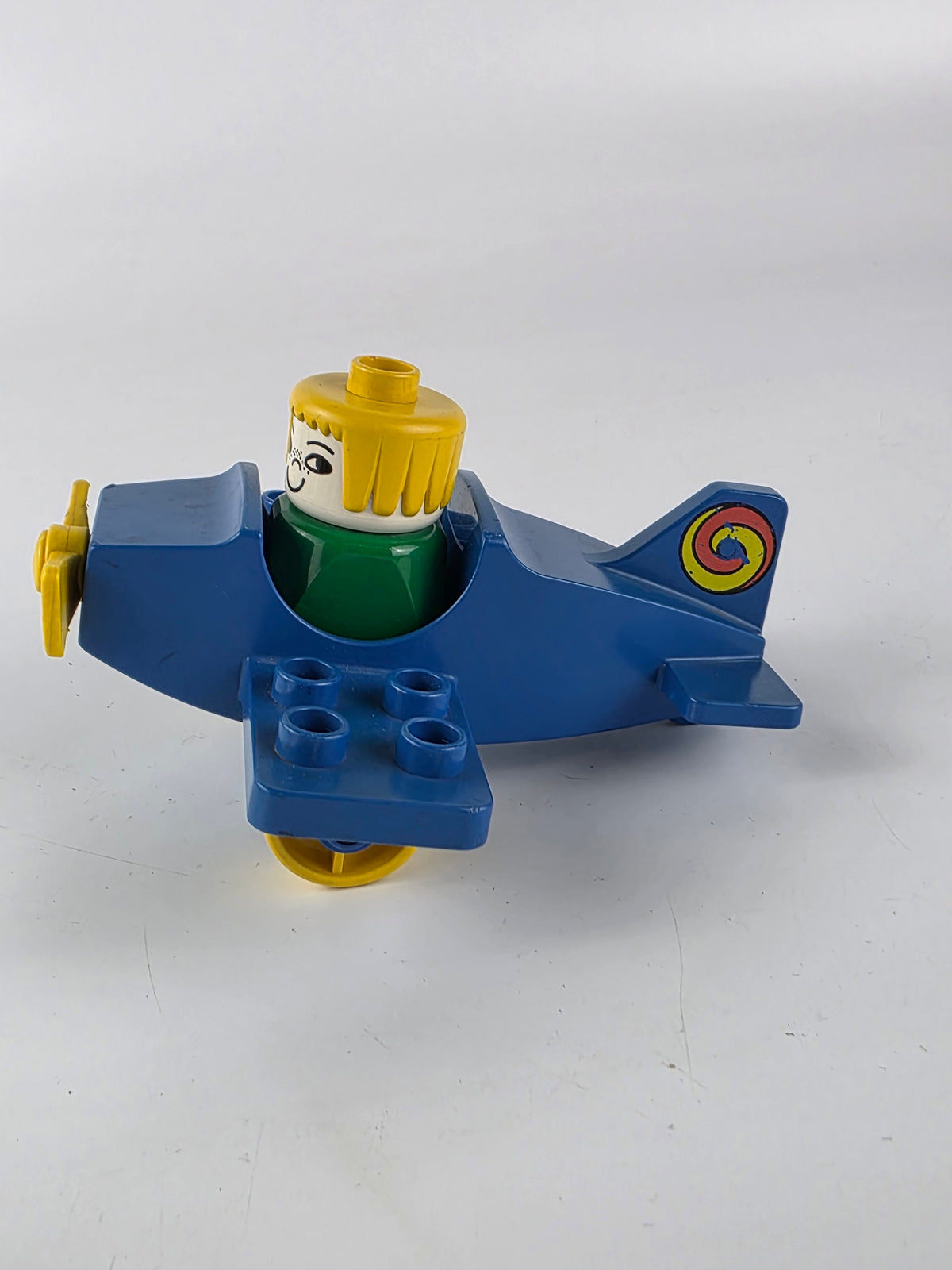 Lego Duplo vintage airplane with figure set