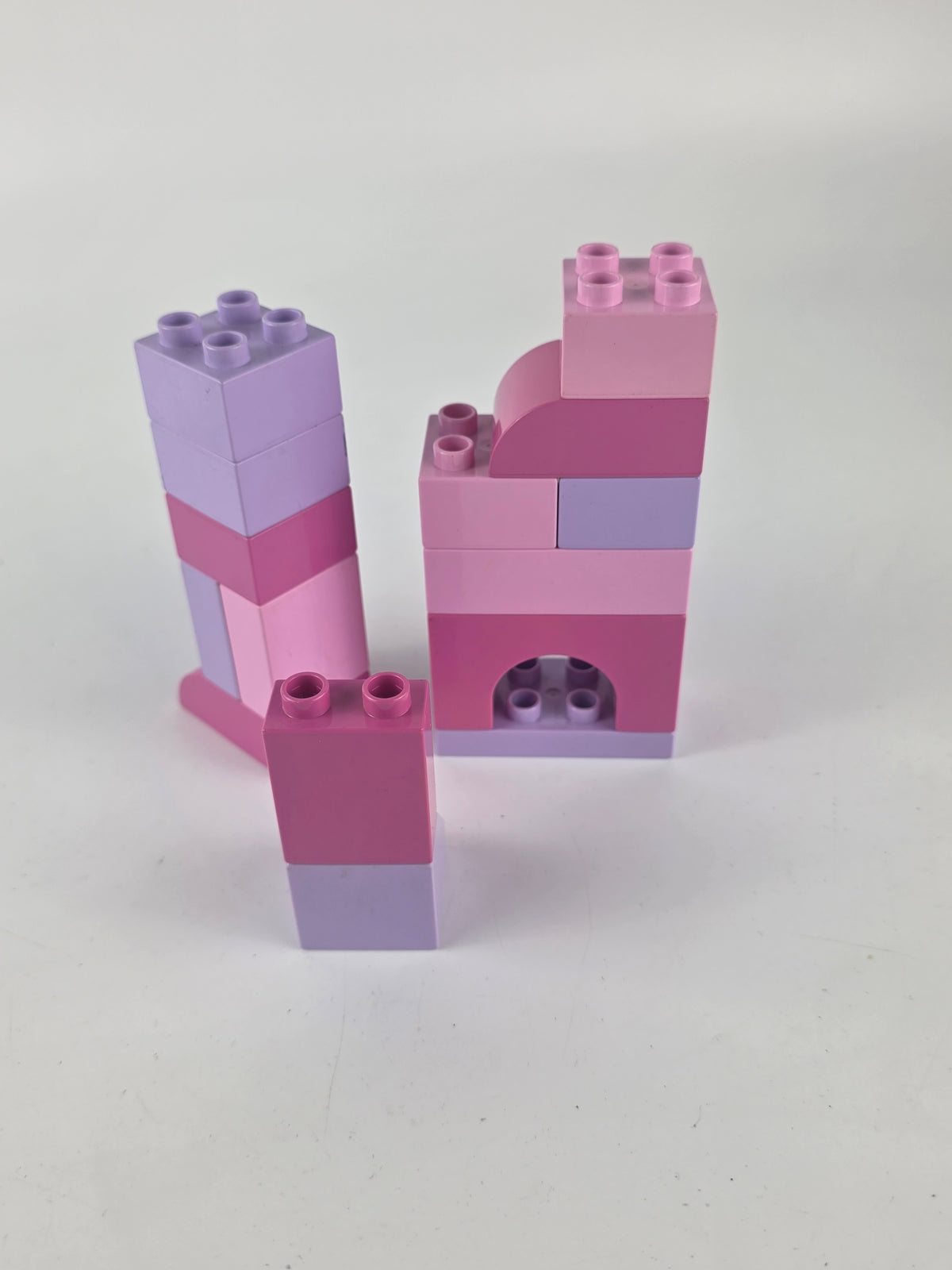 LEGO Duplo pink and purple bricks