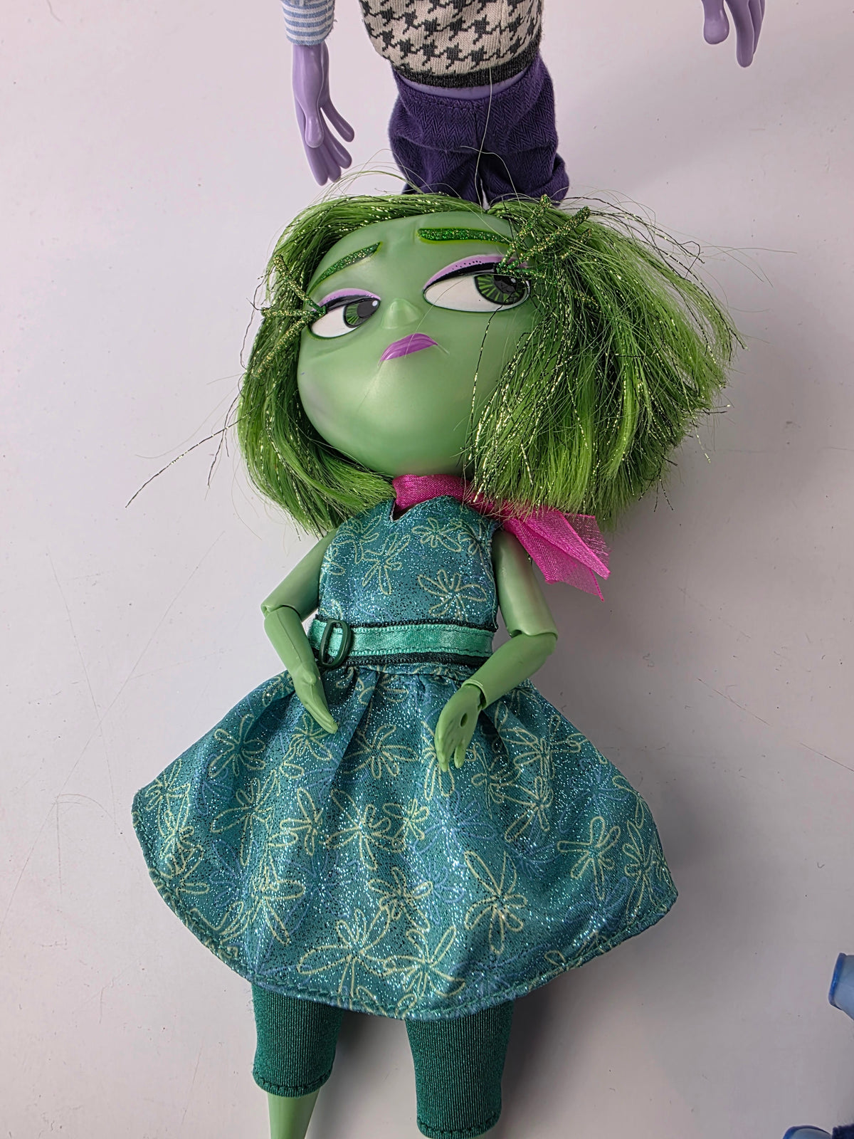 Disney/Pixar Inside Out Sadness, Anger, Fear, Disgust, and Joy Deluxe Dolls