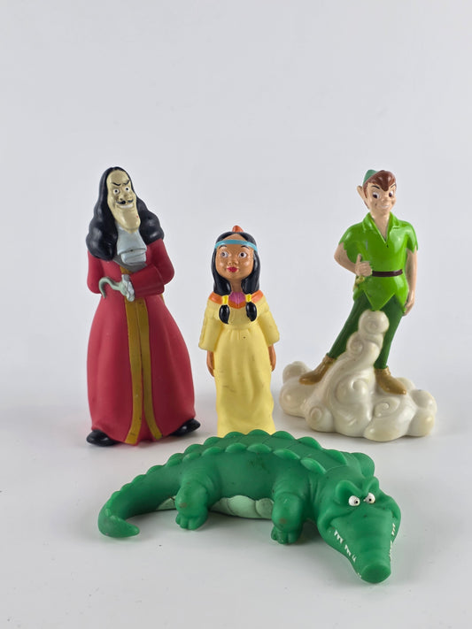 Disney Peter Pan vintage pvc Figure Set