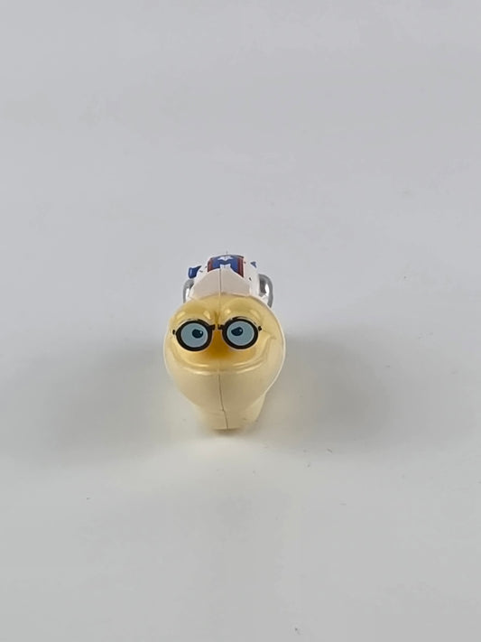 DreamWorks Turbo Snail White Shadow Roller Figure