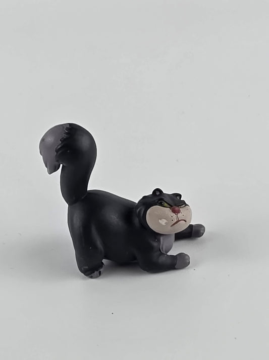 vintage Disney Store PVC mini figurine of Lucifer the cat from Cinderella