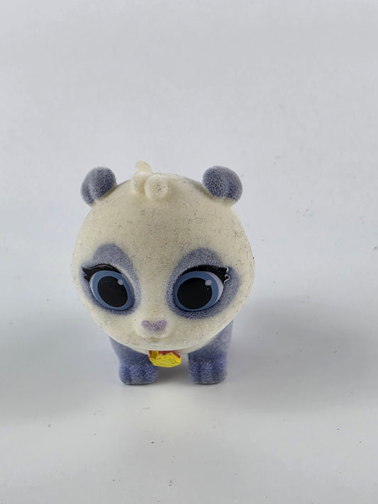 Disney Junior T.O.T.S Fuzzy Flocked Precious Panda Figurine
