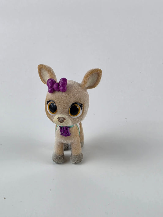 Disney T.O.T.S. (Tiny Ones Transport Service) Didi the Deer miniature flocked figure.