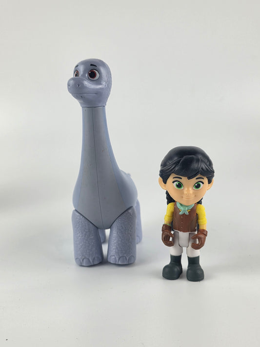 Dino Ranch Brontosaurus with mini Action figure,