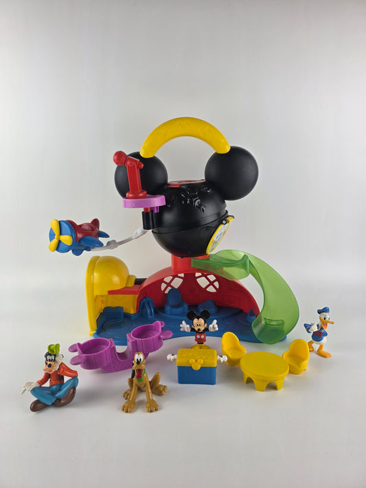 Disney Mickey Mouse Fly 'n Slide Clubhouse playset