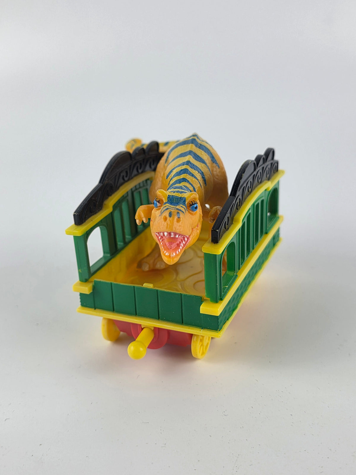 Dinosaur Train Boris figure with train carriage