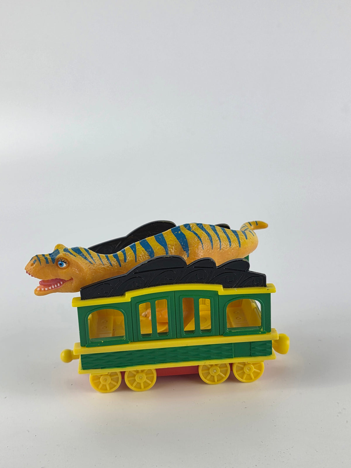 Dinosaur Train Boris figure with train carriage