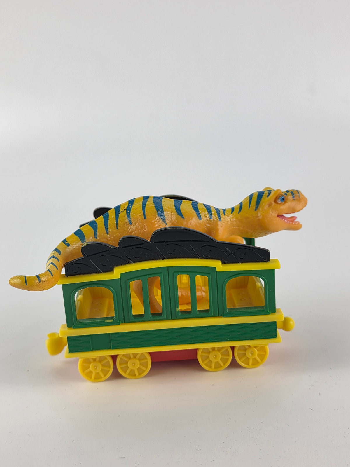 Dinosaur Train Boris figure with train carriage