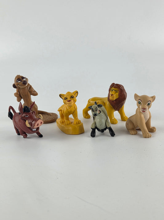 Vintage Disney the lion king figure set