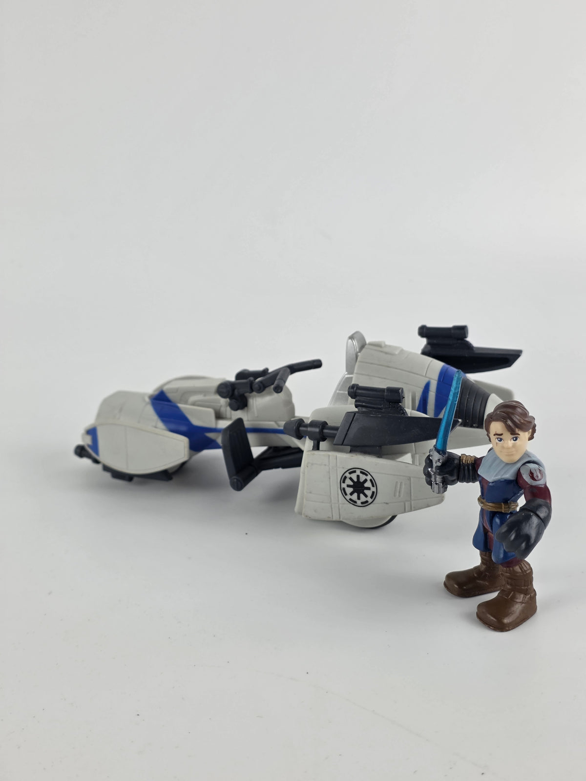 Star Wars Jedi Force BARC Speeder Bike and Anakin Skywalker figure