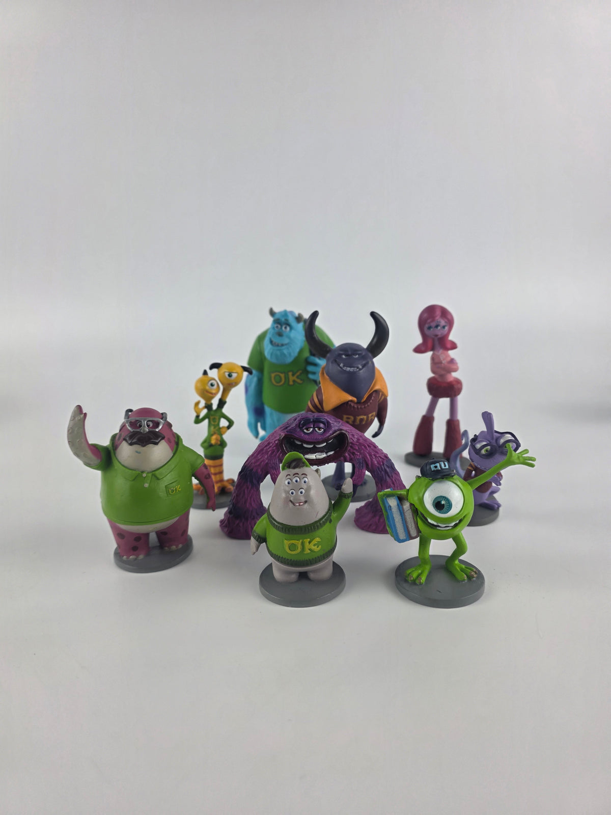 Disney Pixar Monsters university figure set