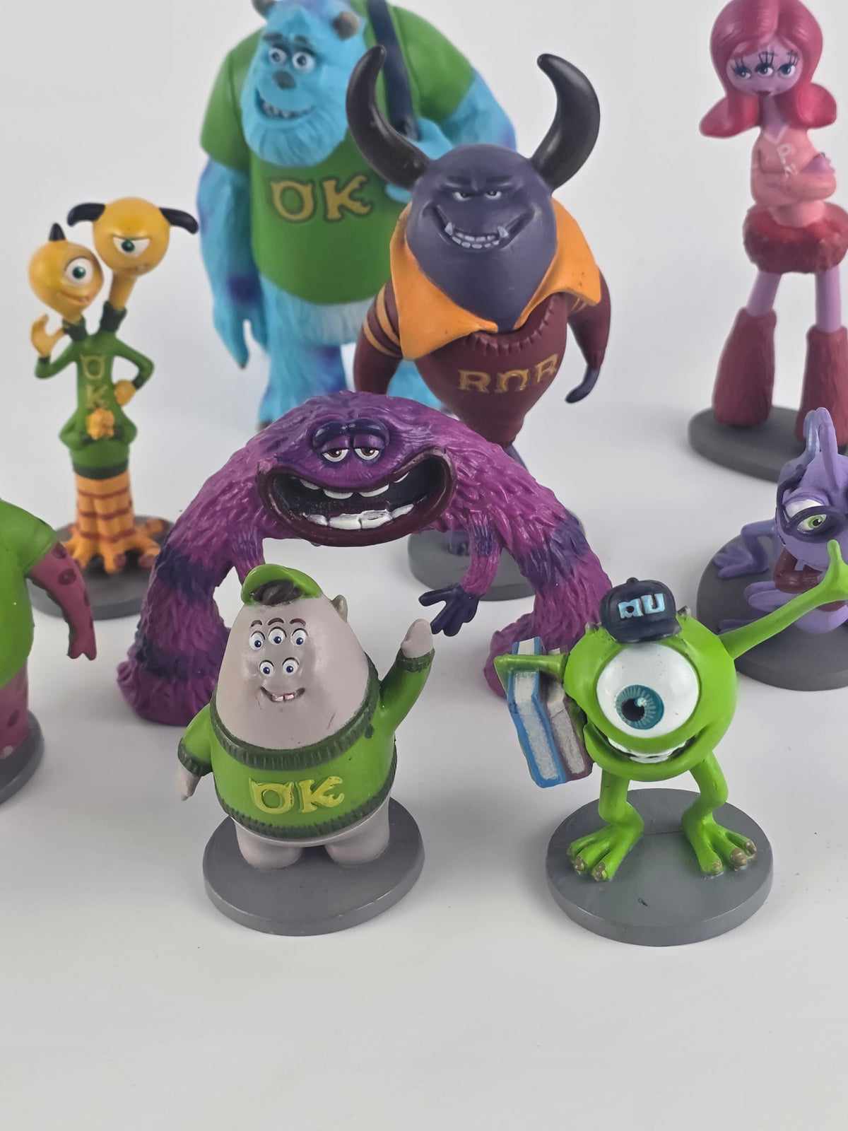 Disney Pixar Monsters university figure set