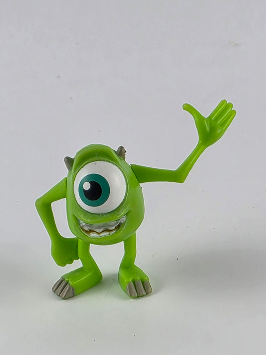 Disney Pixar Monsters University Mike Wazowski PVC mini figure, Rare Toy