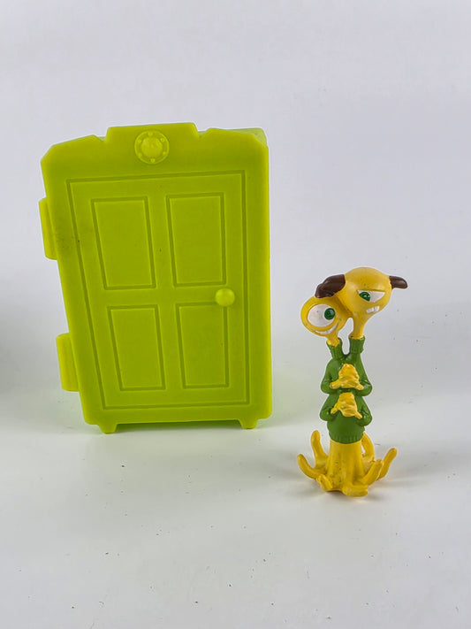 Disney Pixar Monsters University Terri And Terri Perry 2 Head Monster Figurine