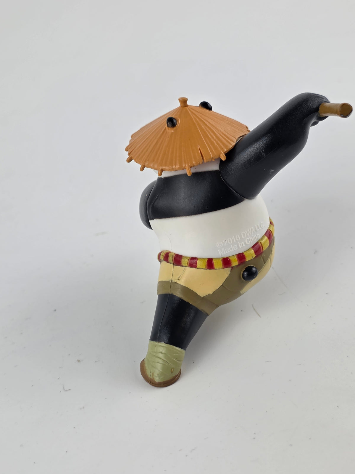 PVC action figure of Po from DreamWorks' Kung Fu Panda,
