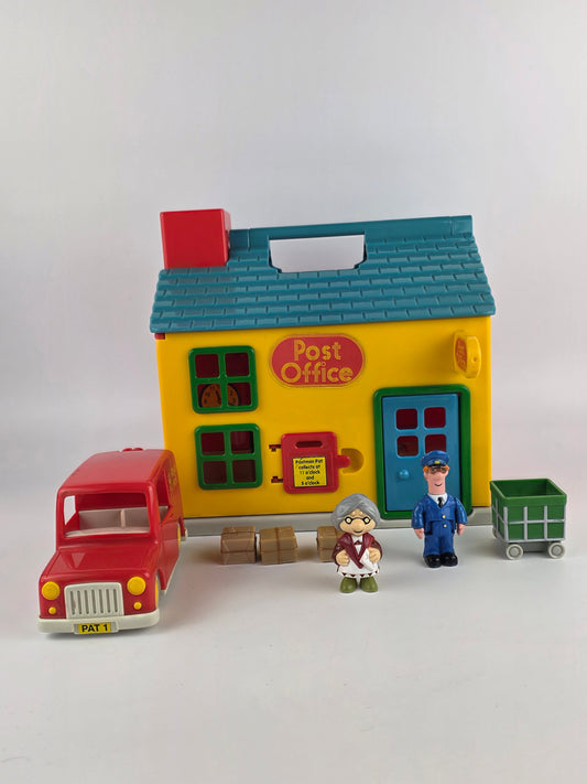 Vintage postman Pat playset toy bundle
