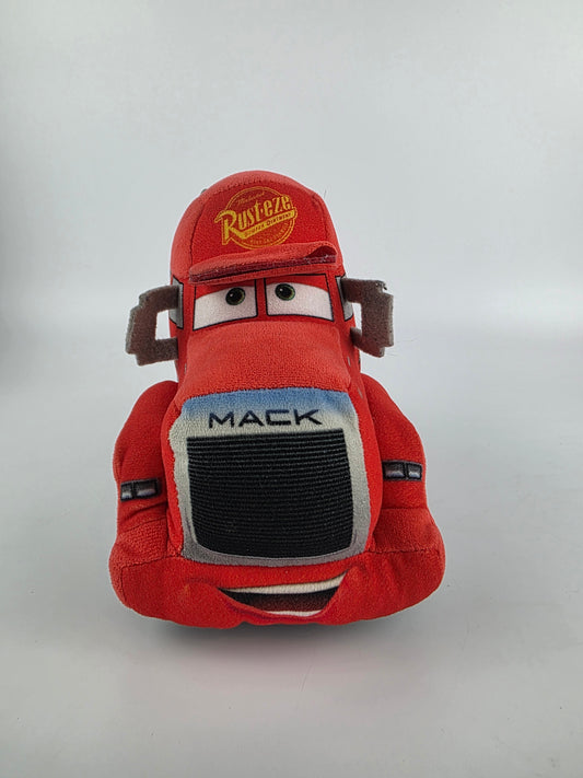 Disney Pixar Cars Mack Plush Soft Toy Red Truck 27 cm Long 18 Cm Tall