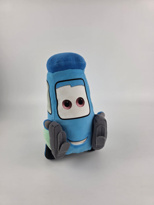 Disney Cars Guido 8.5" Soft Toy Plush Forklift Truck Blue