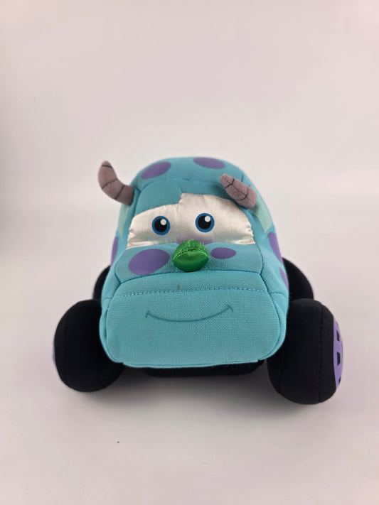 Disney Pixar Cars Sulley Monsters University Car Plush Disneyland Rare, Retired