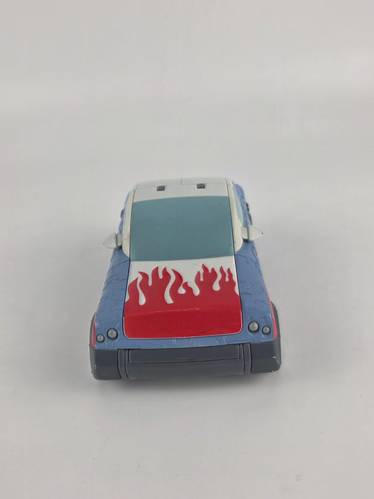 teen titans go cyborg turbo mobile car transforming 2003 Bandai Dc Comics