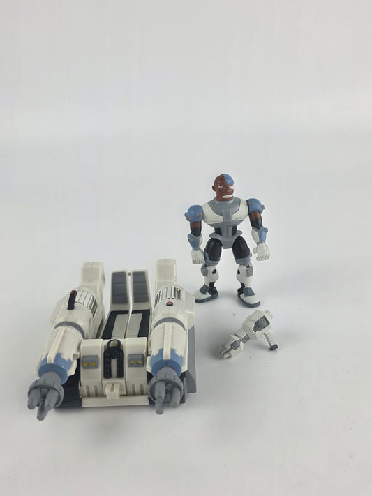 Teen Titans go Cyborg vintage toy set