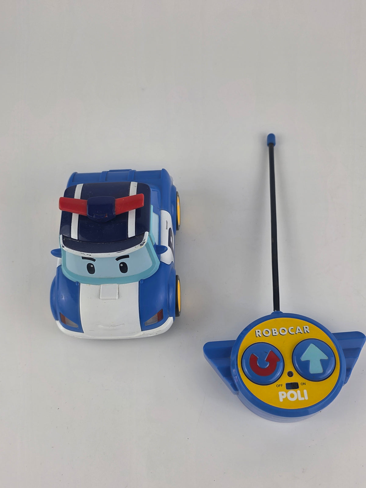 Robocar Poli RC Remote Control Poli Academy S83187 Lights, Sounds Working