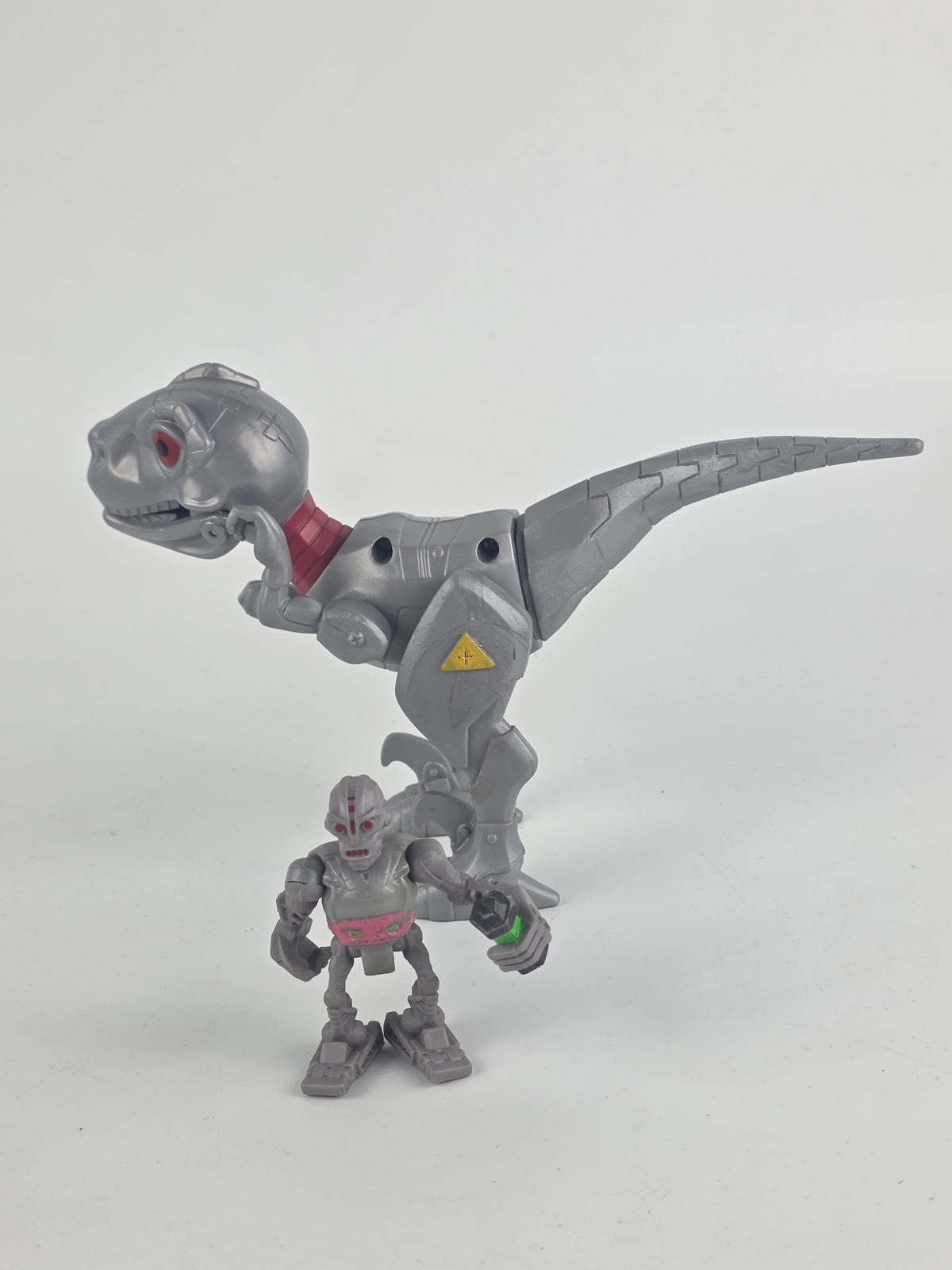 Tmnt Robo Raptor with Triceraton action figure set