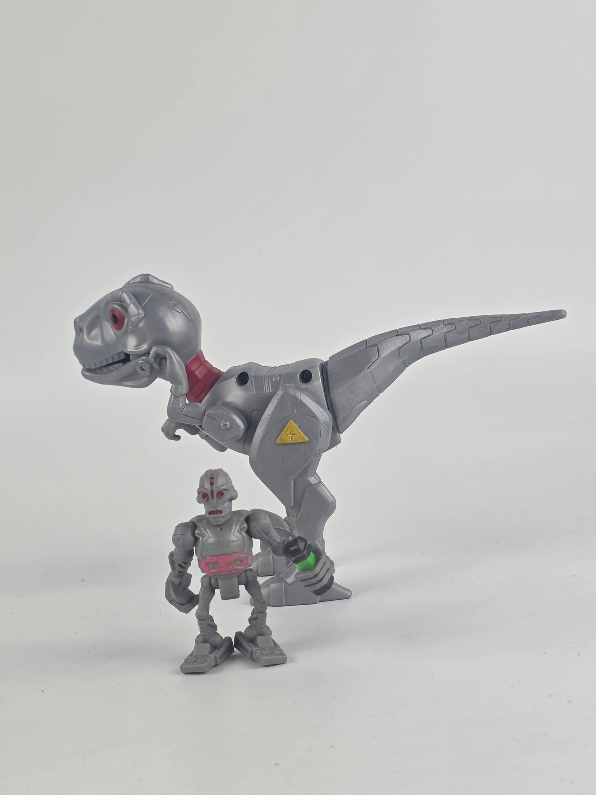 Tmnt Robo Raptor with Triceraton action figure set