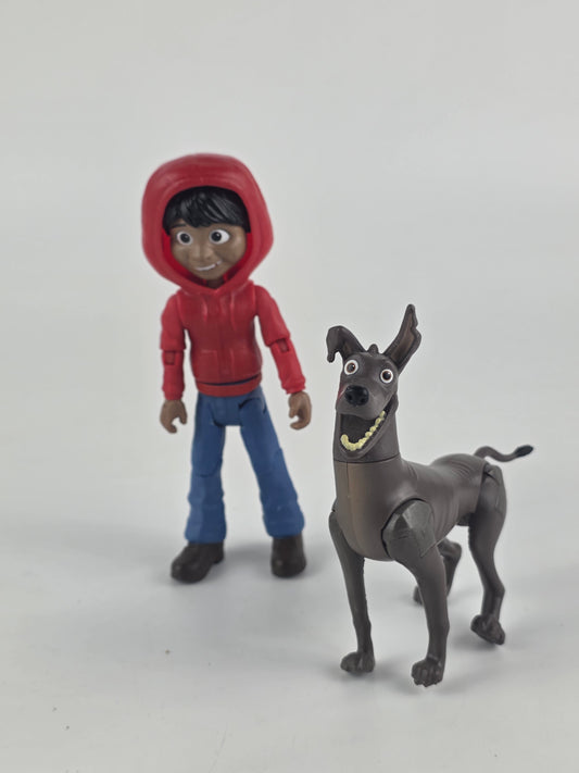 Disney Pixar COCO Miguel & Dante Action Figure Set 5.5" Posable Mattel