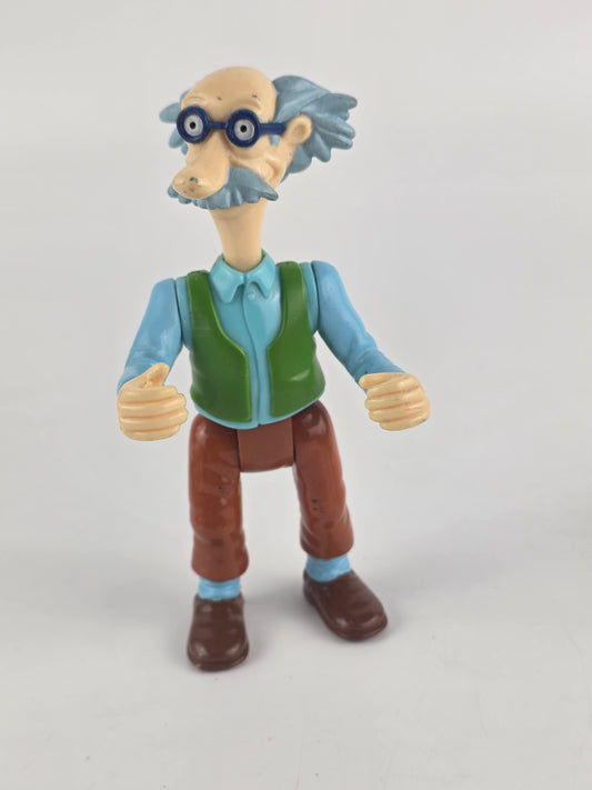 vintage 1998 Viacom / Nickelodeon Grandpa Lou Pickles action figure
