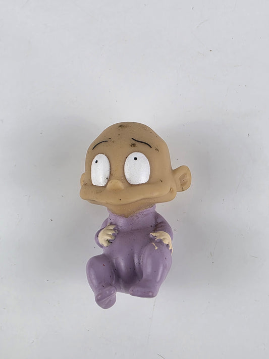 Rugrats Baby Dill Pickles Figure Toy Figurine Nickelodeon Purple Pajamas 2 inch