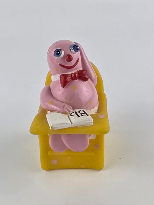 vintage 1992 BBC Noel's House Party Mr Blobby and Baby Blobby figurine