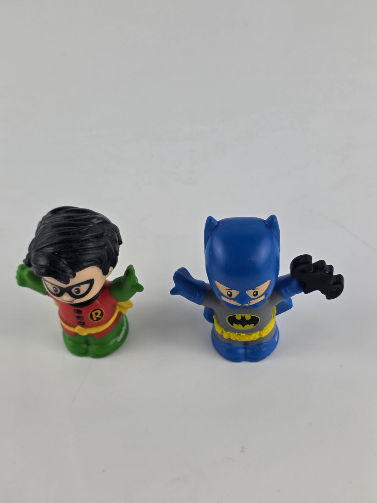 Fisher-Price Little People batman and robin figures