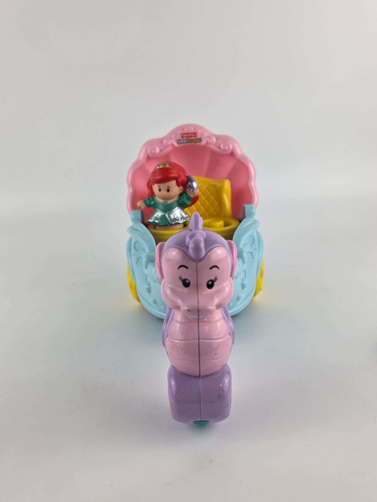 Fisher Price Disney little people- Little Mermaid Carriage + Ariel figure