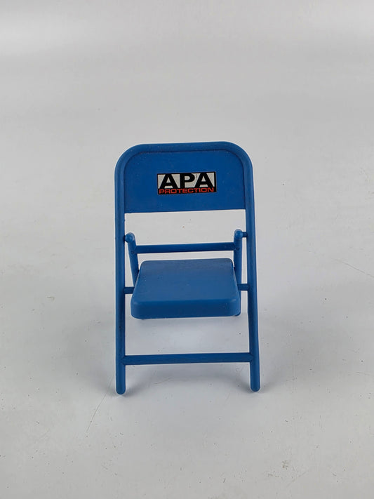 Wee APA Protection blue action figure chair accessory