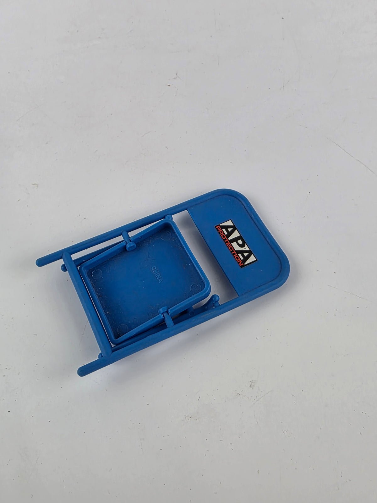 Wee APA Protection blue action figure chair accessory