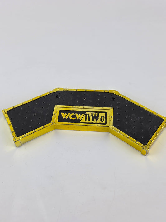 WWE WCW Display Stand nWo WWF ECW TNA Toybiz 1999 Hogan Sting Goldberg Elite O
