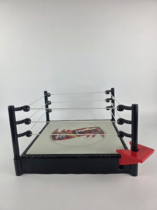 WWE Flexforce Tornado Takedown Wrestling Ring Wrestlemania Mattel 2011