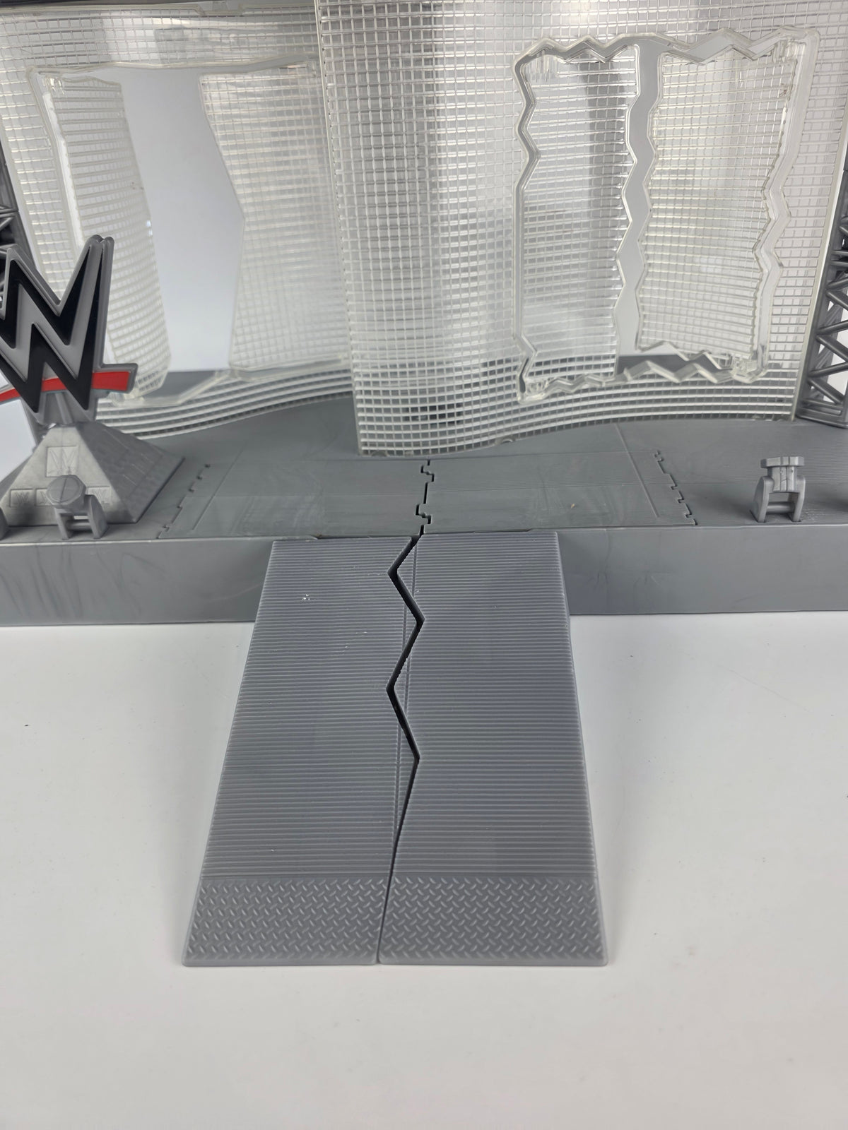 WWE Monday Night Raw Entrance Stage Playset with Lights WWF SmackDown