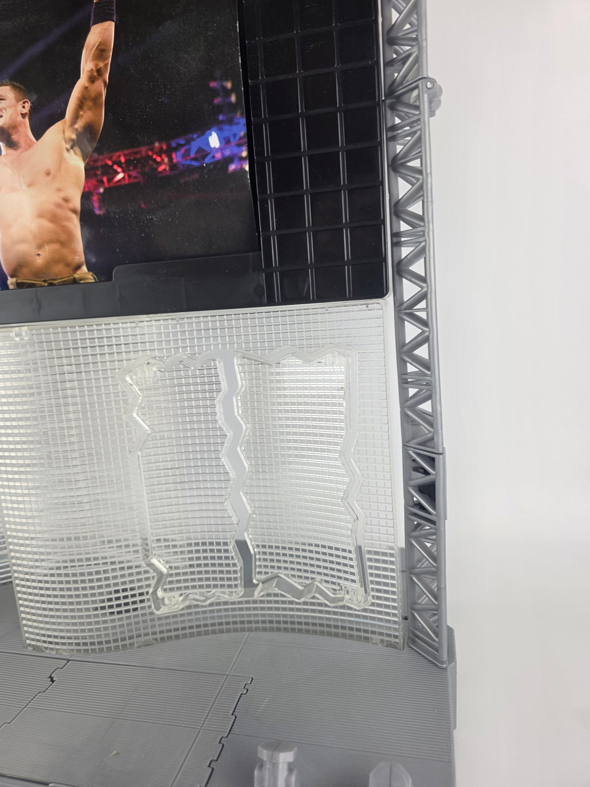 WWE Monday Night Raw Entrance Stage Playset with Lights WWF SmackDown