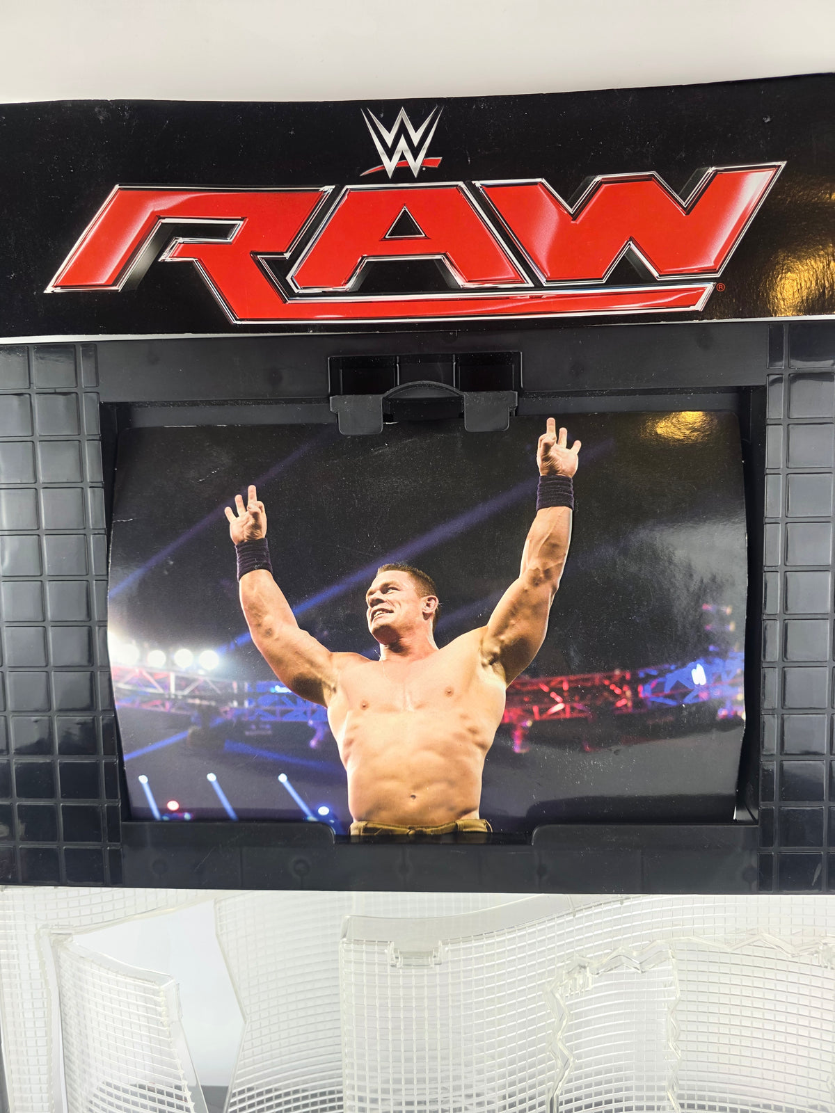 WWE Monday Night Raw Entrance Stage Playset with Lights WWF SmackDown
