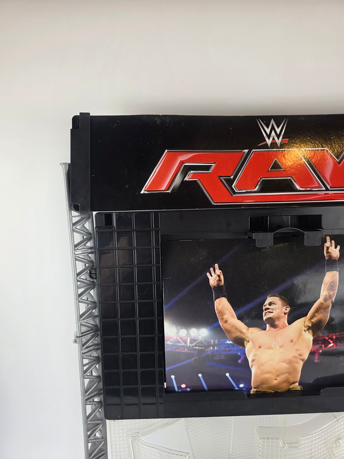 WWE Monday Night Raw Entrance Stage Playset with Lights WWF SmackDown