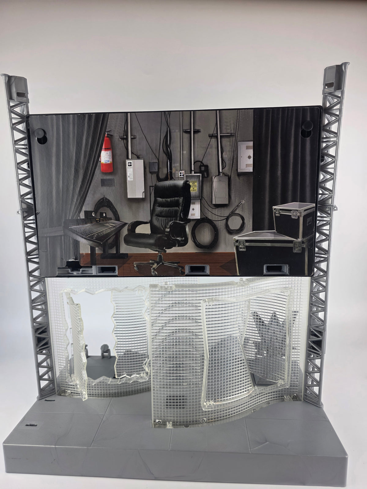 WWE Monday Night Raw Entrance Stage Playset with Lights WWF SmackDown