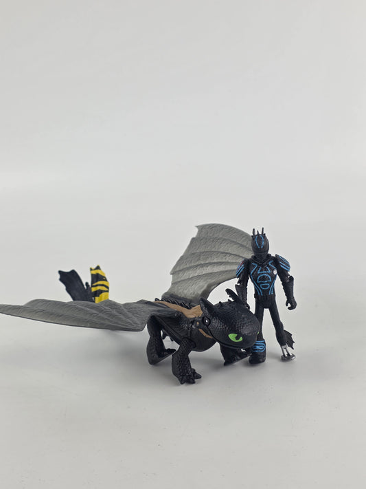 DreamWorks How to Train Your Dragon Toothless and Hiccup toy set