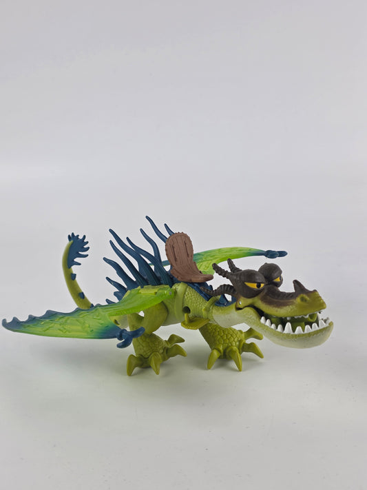 How to Train Your Dragon green Hookfang toy action figures