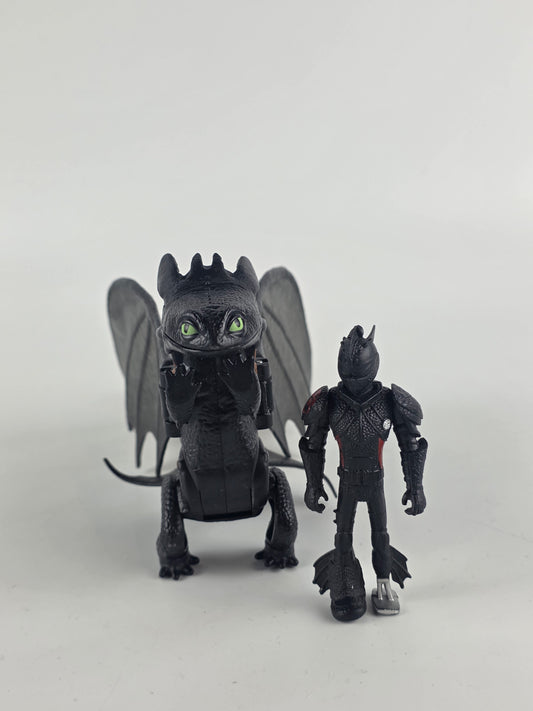 DreamWorks Dragons Defenders of Berk  Dragon Figure Toothless Night Fury