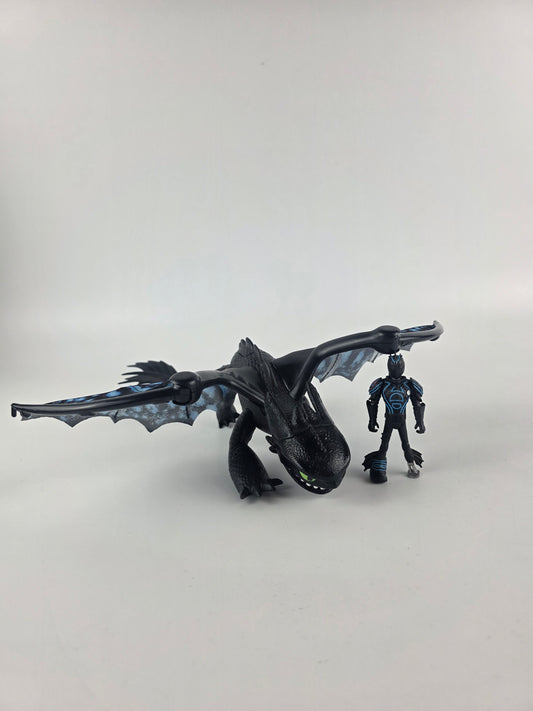How to Train Your Dragon Deluxe Toothless Light and Sounds Dragon Toy
