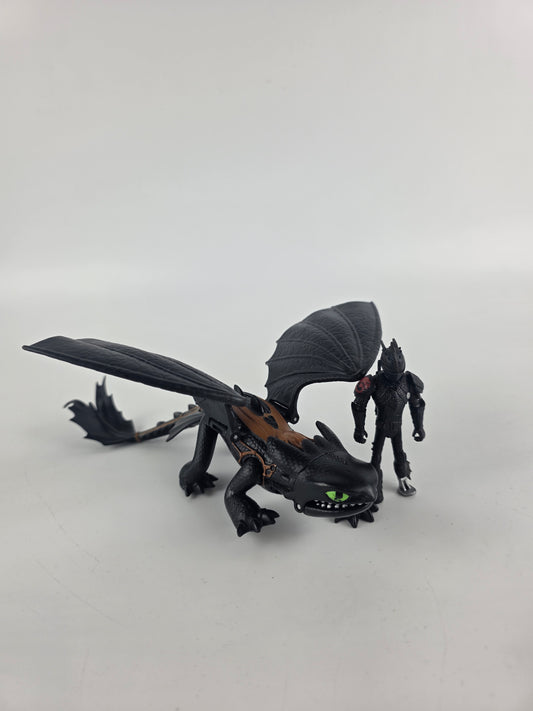 DreamWorks How to Train Your Dragon Toothless and Hiccup toy set